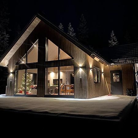 Nybyggd 8-Baeddars Skidstuga I Лофсдален Экстерьер фото