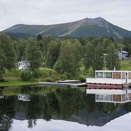 Nybyggd 8-Baeddars Skidstuga I Лофсдален Экстерьер фото