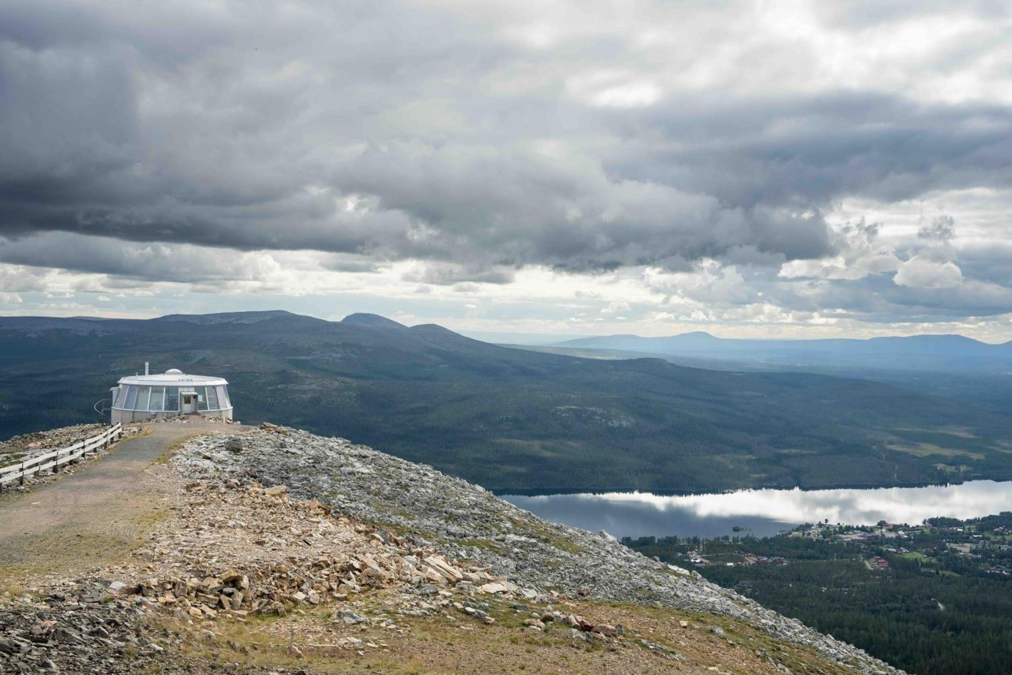 Nybyggd 8-Baeddars Skidstuga I Лофсдален Экстерьер фото